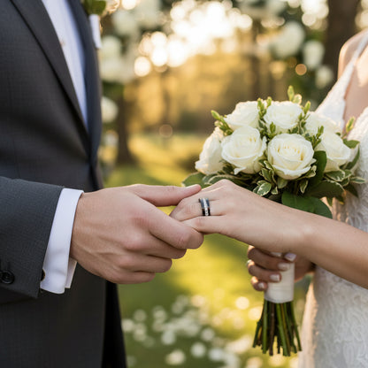Pipe_Cut_CZ_Stone_Inlay_Black_Tungsten_Carbide_Ring