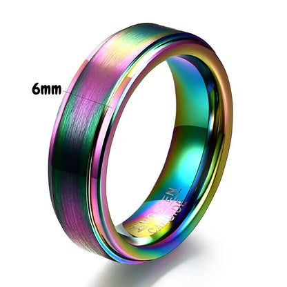 Purple Tungsten Ring