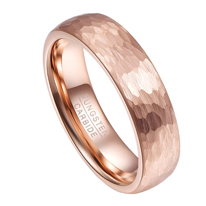 Rose Gold Tungsten Ring