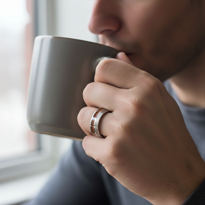 8mm_Rosewood_Tungsten_Flat_Wedding_Band