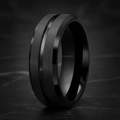 The Heritage—Classic Tungsten Wedding Band