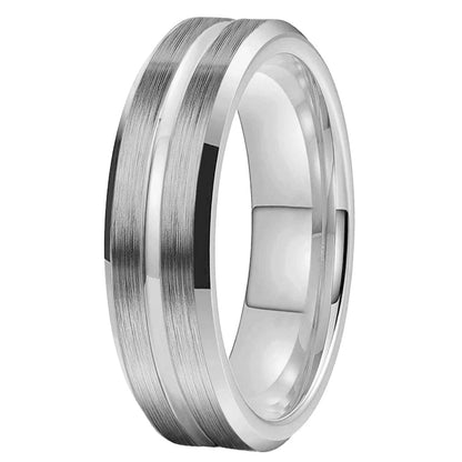 The Heritage—Classic Tungsten Wedding Band