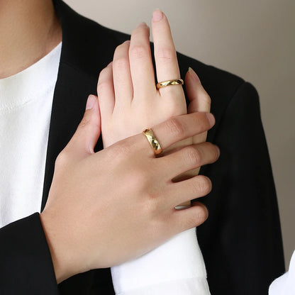 Rainbow Tungsten Ring