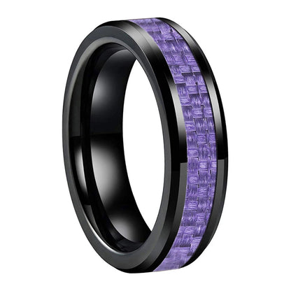 Carbon Fiber Promise Ring
