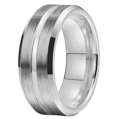 The Heritage—Classic Tungsten Wedding Band