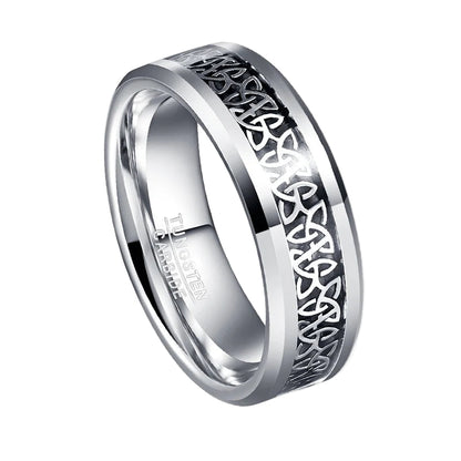 Tungsten Celtic Wedding Ring
