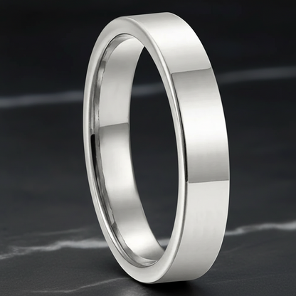 Silver Tungsten Ring for Women