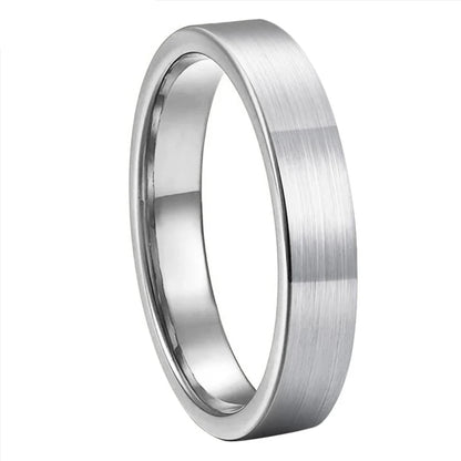 Silver Tungsten Ring for Women