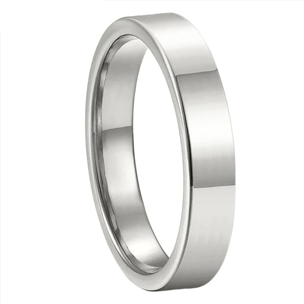 Silver Tungsten Ring for Women
