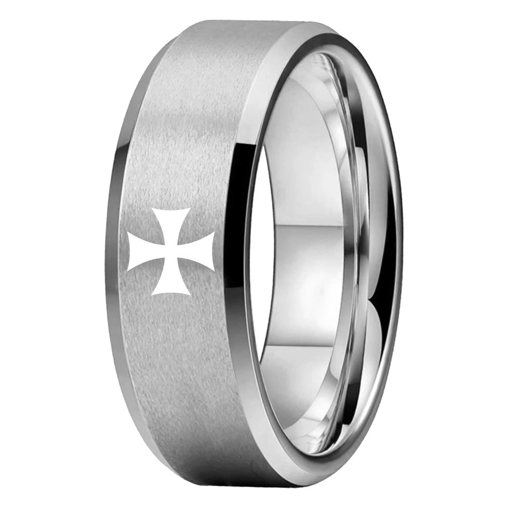 Silver_Tungsten_Cross_Ring