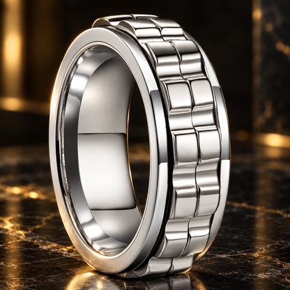 Tungsten Carbide Spinner Ring