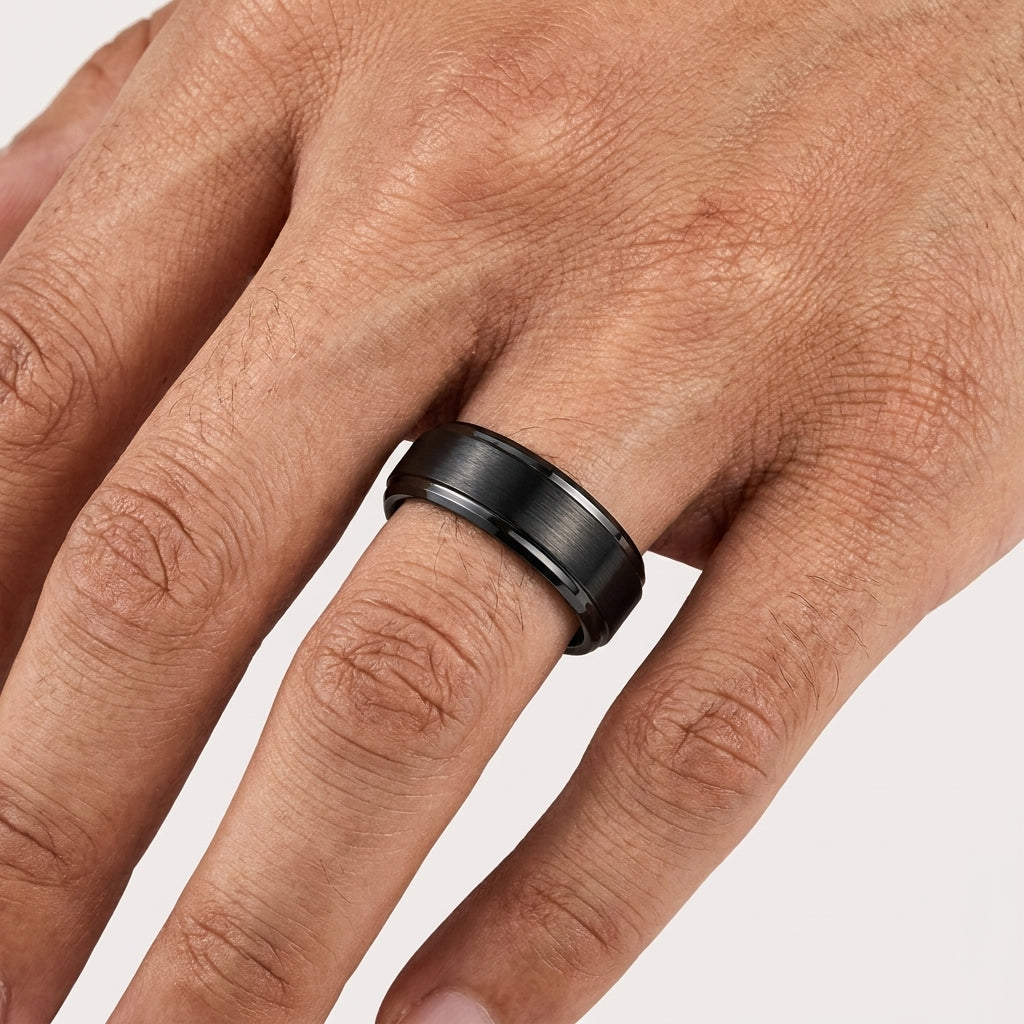 Simple Tungsten Ring