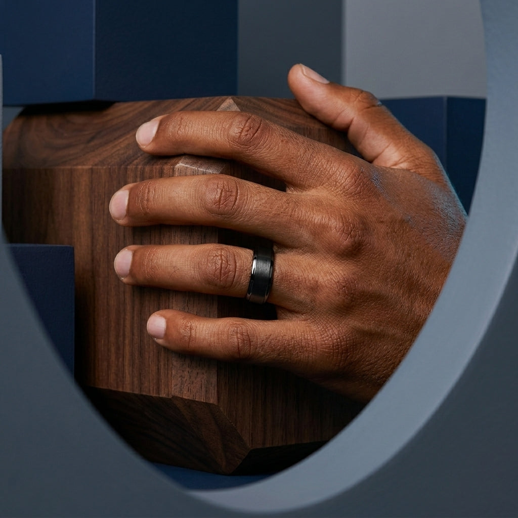 Simple Tungsten Ring