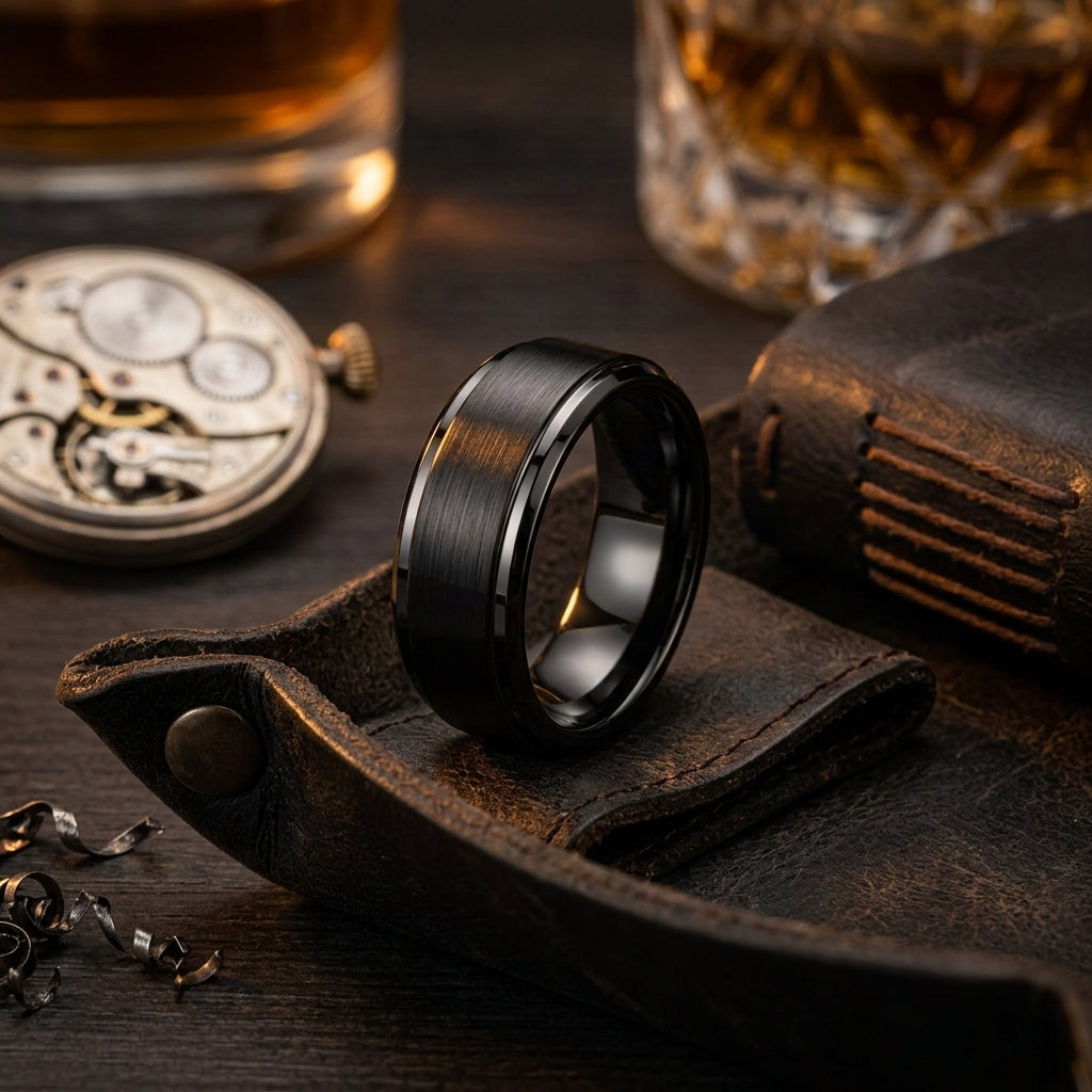 Simple Tungsten Ring