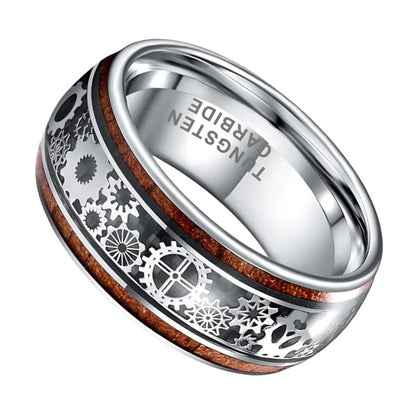 Steampunk Tungsten Ring