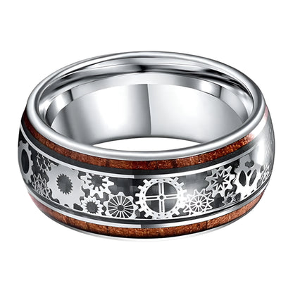 Steampunk Tungsten Ring