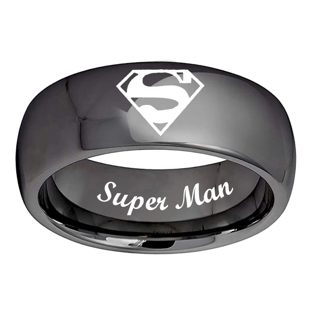 Super man Tungsten Ring