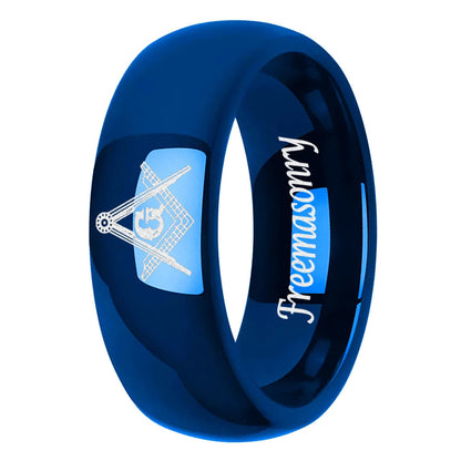 The Fellowcraft — Tungsten Masonic Ring