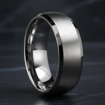 The Pure Silver™ – Classic Silver Tungsten Ring