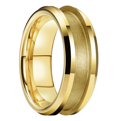 Tungsten Blank Core Ring with 4mm Groove