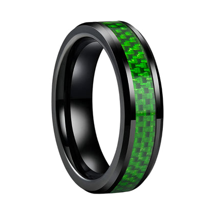 Tungsten Carbide Green Ring