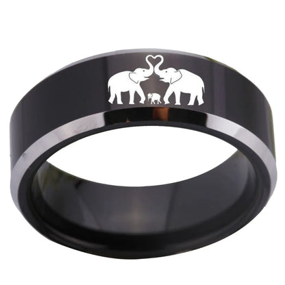 Tungsten Elephants Ring