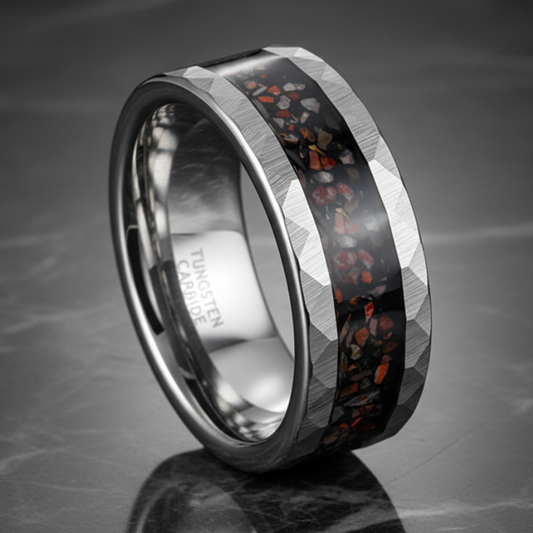 Tungsten-Meteorite_Dinosaur_Bone_Ring