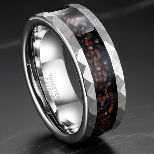 Tungsten-Meteorite_Dinosaur_Bone_Ring
