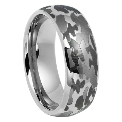 Tungsten Carbide Camouflage Ring