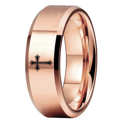 Tungsten Cross Ring
