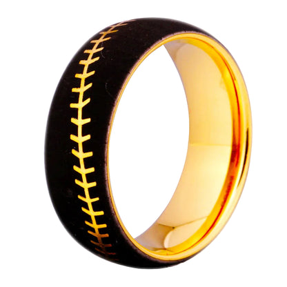 Tungsten Baseball Ring