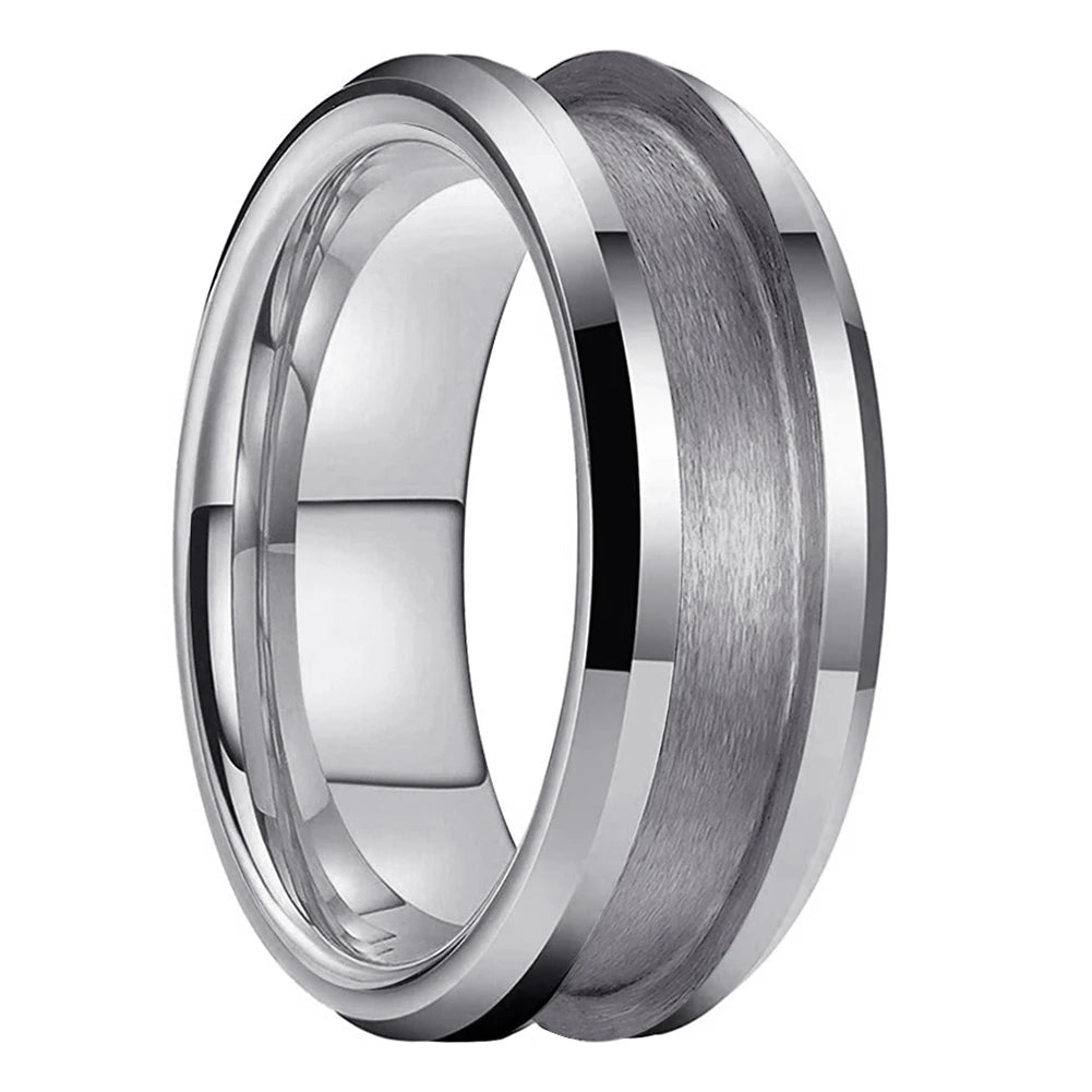 Tungsten Blank Core Ring with 4mm Groove