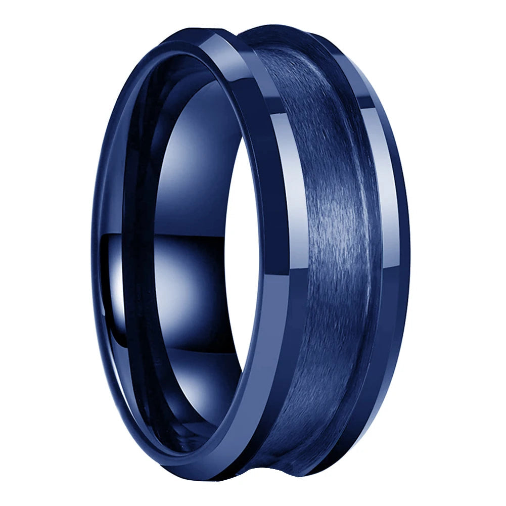 Tungsten Blank Core Ring with 4mm Groove