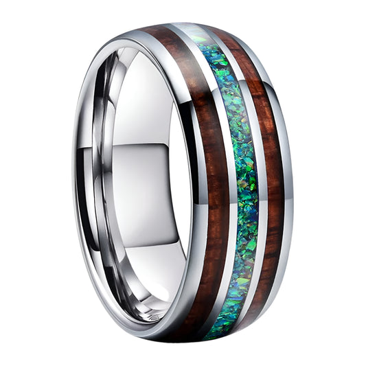 Tungsten Opal Ring