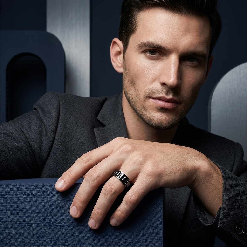 Tungsten Carbide Spinner Ring