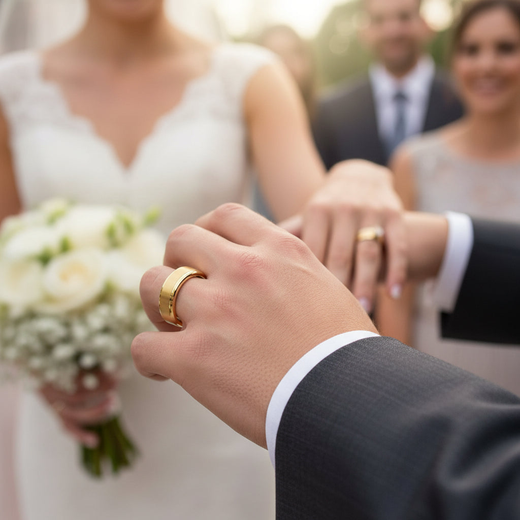 Tungsten Carbide Wedding Ring