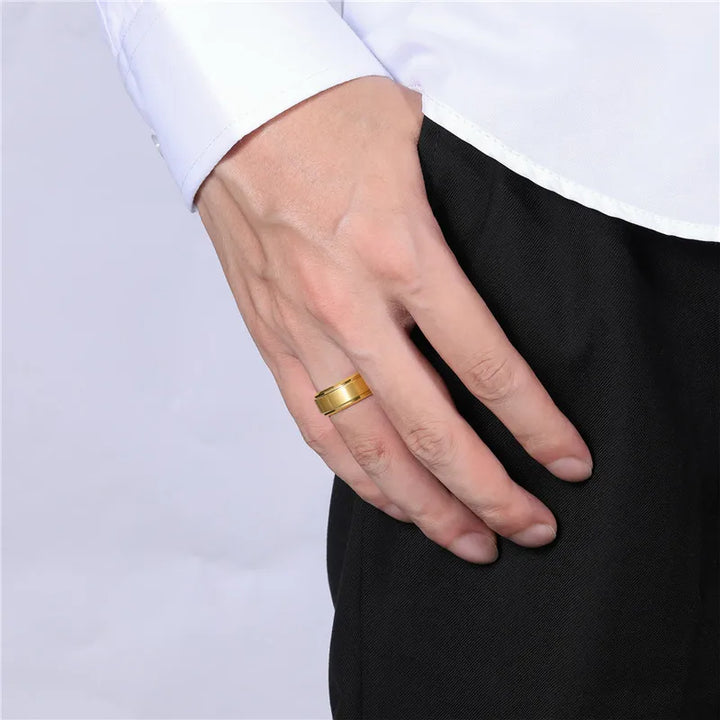 Tungsten Carbide Wedding Ring