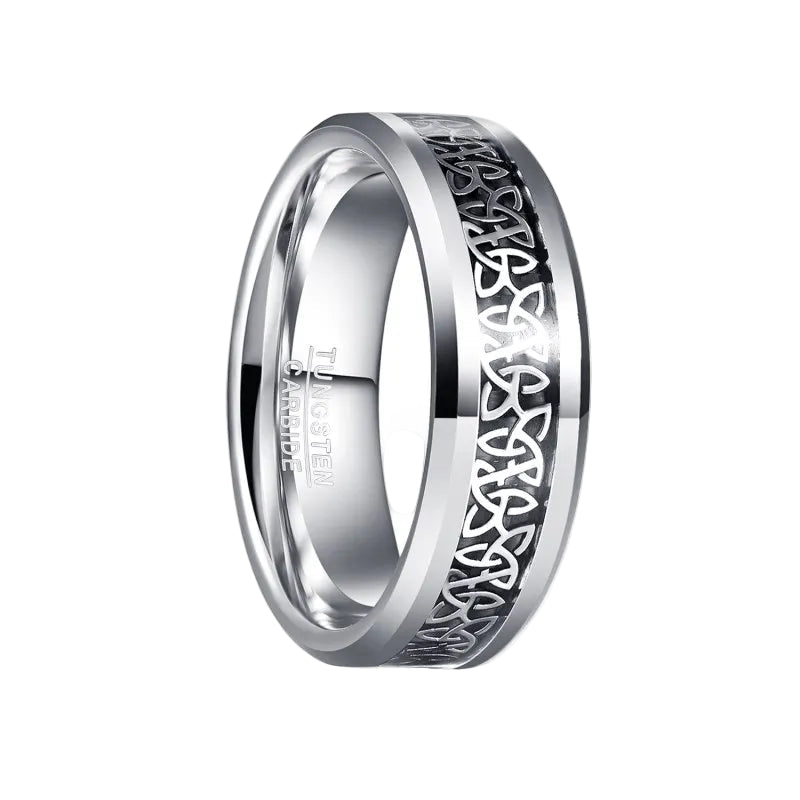 Tungsten Celtic Wedding Ring