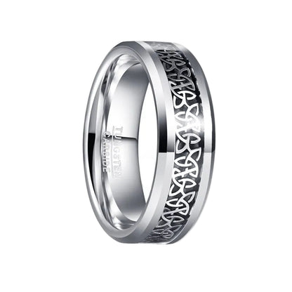 Tungsten Celtic Wedding Ring