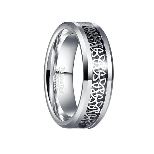 Tungsten Celtic Wedding Ring