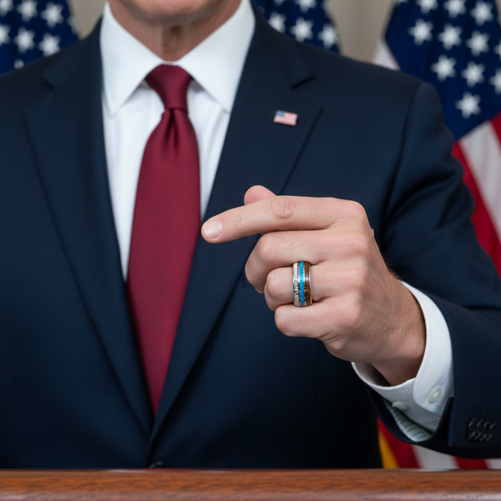 Tungsten_Deer_Antler_Ring