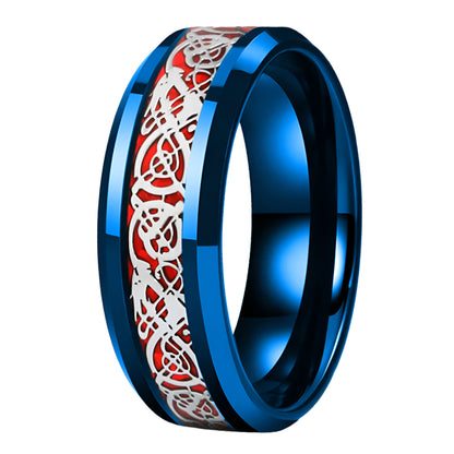 Tungsten Dragon Ring