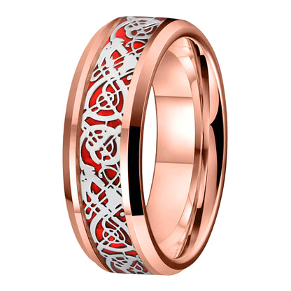 Tungsten Dragon Ring