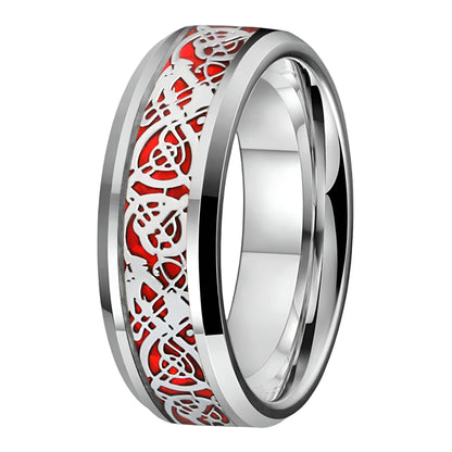 Tungsten Dragon Ring