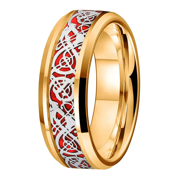 Tungsten Dragon Ring