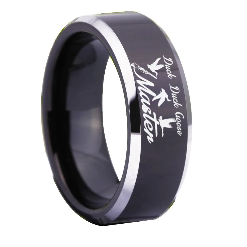 Tungsten Duck Band Ring