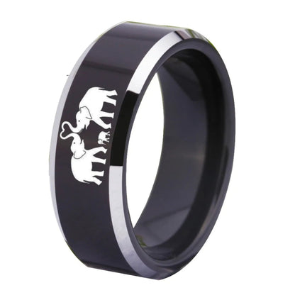 Tungsten Elephants Ring