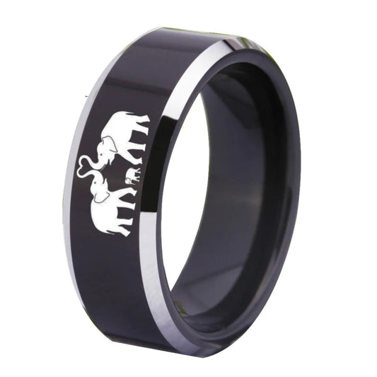 Tungsten Elephants Ring