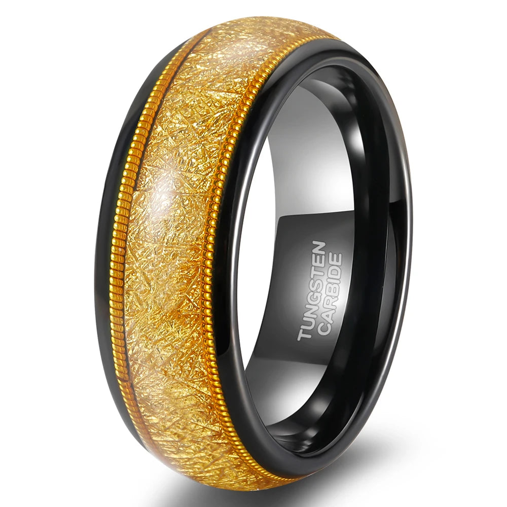 Tungsten Guitar String Ring