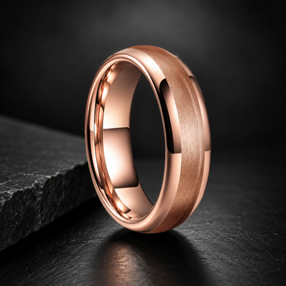 Tungsten Inlay Ring Blank